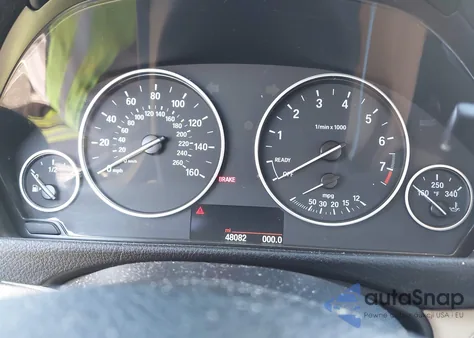 2015 BMW 320I из США, поврежденный, VIN WBA3B1C55FK139135